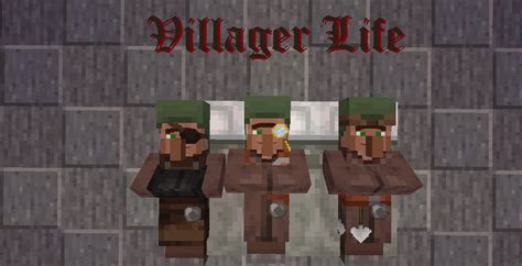 Villager Life Minecraft Texture Pack