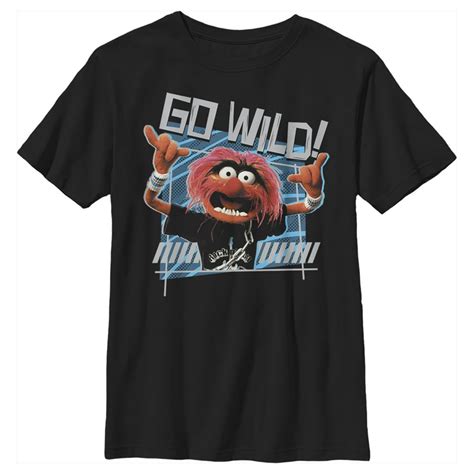 Muppets Boys Disney Muppets Animal Go Wild T Shirt