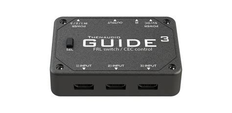 Guide 3 Hdmi 21 48gbps Switch With Cec Control