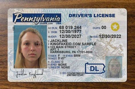 Pennsylvania Fake Id Buy Pennsylvania Drivers License Real Id