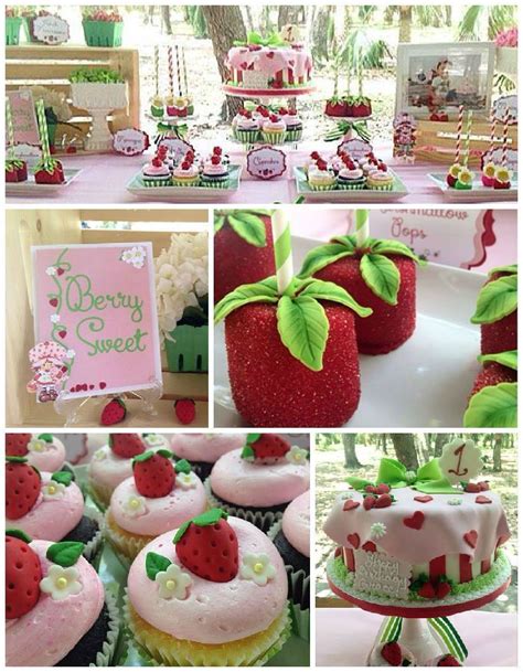 Strawberry Shortcake Birthday Party At Karas Party Ideas Strawberry