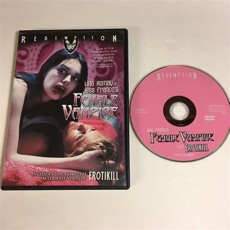Female Vampire DVD Complete Version Erotikill Redemption Tested Works EBay