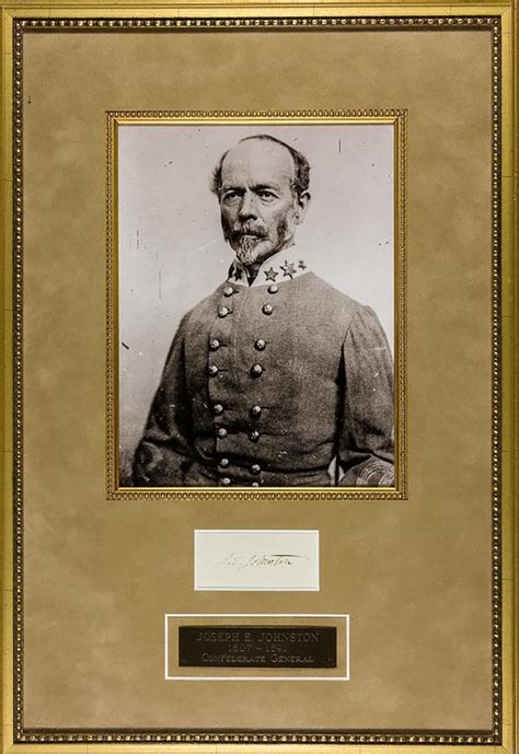 At Auction Civil War Confederate Major General Joseph E Johnston