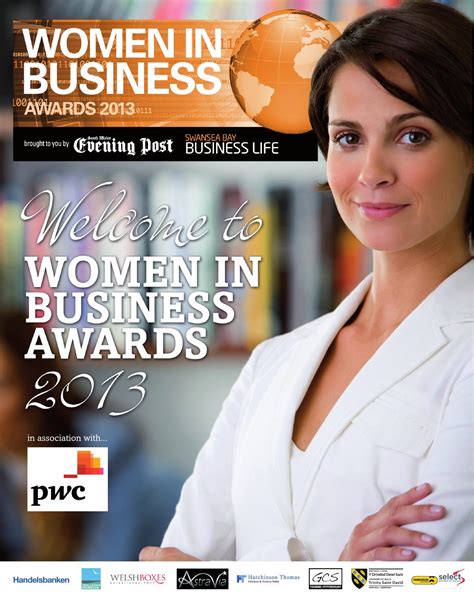 Women In Business Awards South Wales Evening Post By SWWMedia Issuu