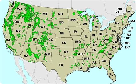 Schedule Of National Forest Area Proposed Actions Forest Service Us