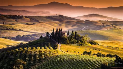 Tuscany Siena Wallpapers Wallpaper Cave