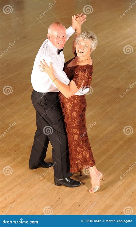 Mature Couple Ballroom Dancing Stock Photo Image Of Exhibition