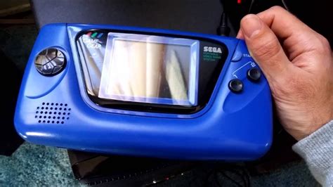Blue Sega Game Gear Capacitor Replacement Youtube