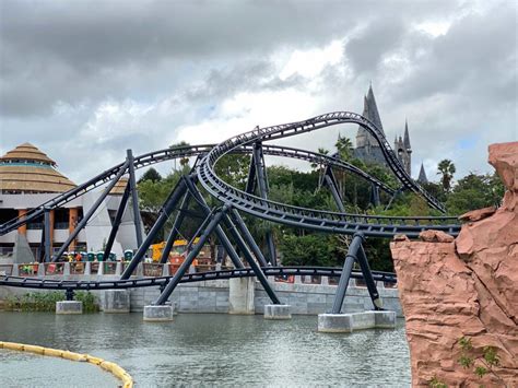 Photos Construction Continues On Jurassic World Velocicoaster At Universals Islands Of