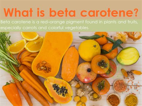 What Is Beta Carotene