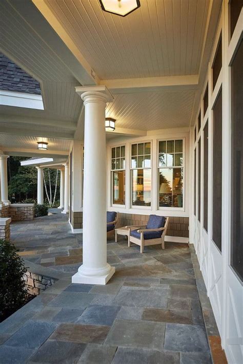 Porch Ideas For Every House Style Stone Porches Bluestone Patio