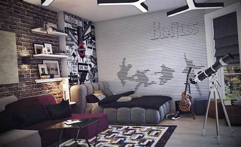 Fototapete fur madchen jetzt online kaufen / r/teenagers is the biggest. dunkelrotes sofa, graues bett, jugendzimmer jungen, große ...