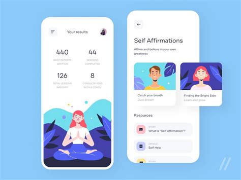 Previous set of related ideas. Meditation App Design Concept in 2020 | Meditation apps ...