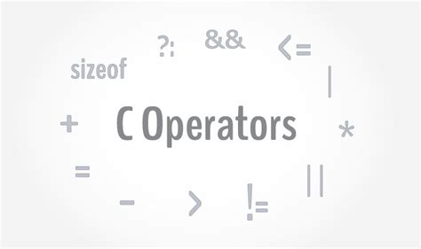 Cc Programming C Oprators