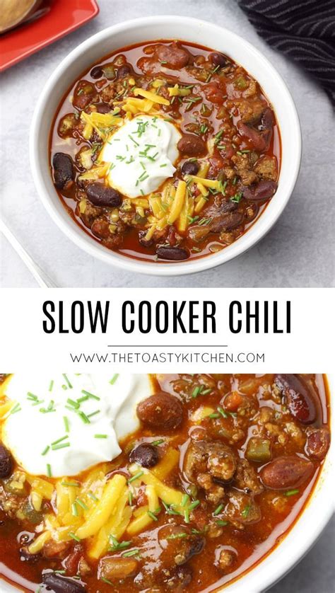Slow Cooker Chili Easy Crockpot Chili Recipe Artofit