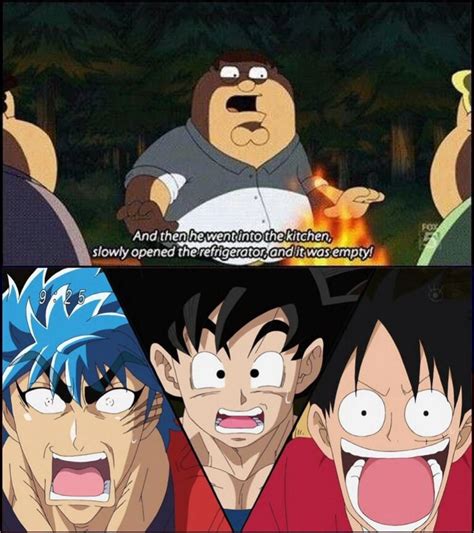 Peters Scary Tale To Goku Luffy And Toriko By Delvallejoel On Deviantart