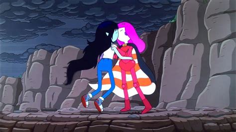 Princess Bubblegum And Marceline Kiss In Adventure Time Series Finale