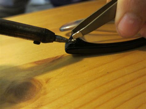 In this video we will be teaching you how to repair a broken spring hinge on a glasses frame. Replacing hinge in plastic-framed glasses :: the reality ...