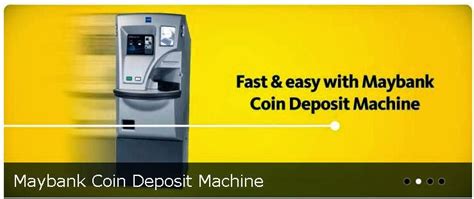 Atm, cash deposit machine, fast cheque deposit, passbook update. Mesin deposit duit syiling di Maybank | Ourkizuna