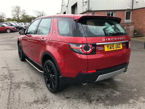 Used Firenze Red Land Rover Discovery Sport For Sale Gloucestershire