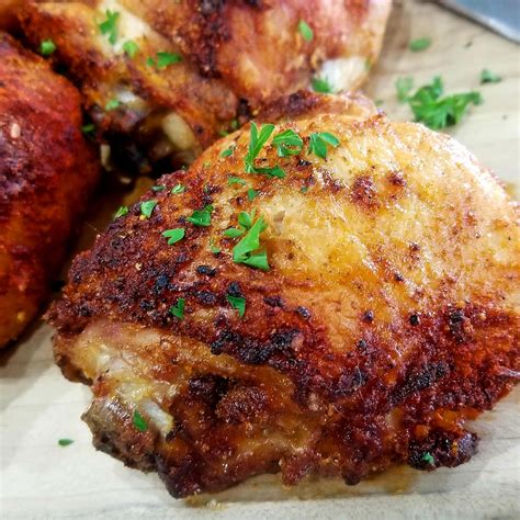 Chicken thighs are cheap, moist and easy to cook, perfect for midweek check out our easy chicken thigh recipes, including baked chicken thighs. Boneless Skinless Chicken Thighs Air Fryer Recipe Breaded