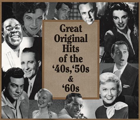 Great Original Hits Of The 40s 50s And 60s 1995 Cd Discogs