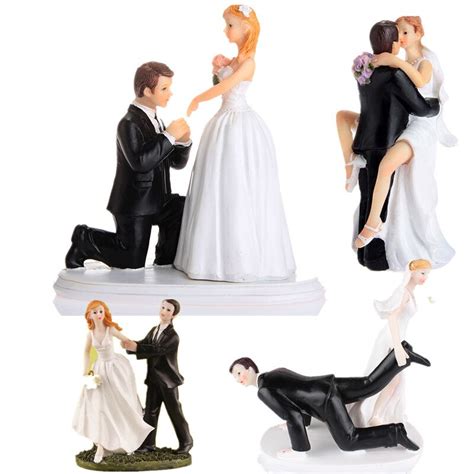 2020 Arrival Wedding Romantic Bride And Groom Toppers