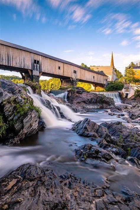 New Hampshires White Mountains Covered Bridges Of The White Mountains