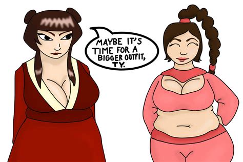 Mai And Fat Ty Lee By Nathanbb123 On Deviantart