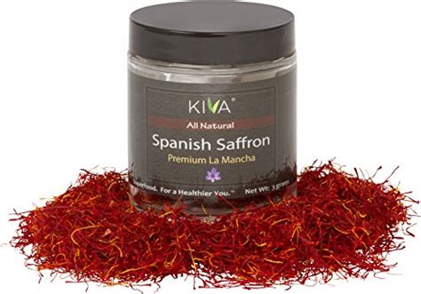 The botanical name of saffron is crocus sativus. Kiva Gourmet Spanish Saffron - Premium Grade (3-Gram ...