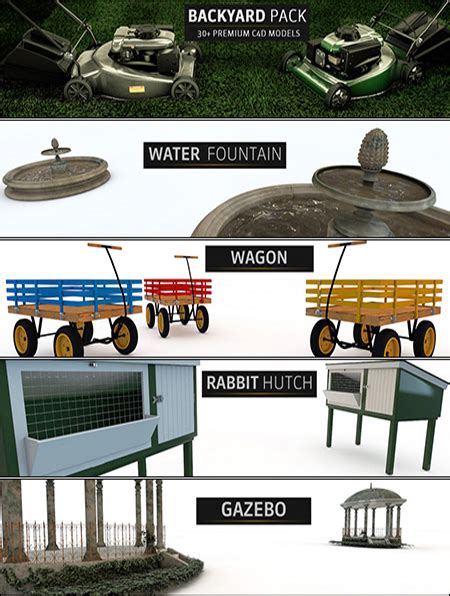 This is to showcase numerous, beautiful, quality backyard projects built by us and a great numbers of our competitors and friends. The Pixel Lab Introducing the 3D Backyard Pack