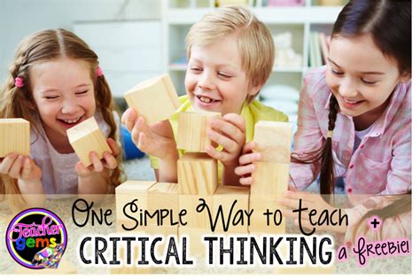 Whos Who And Whos New One Simple Way To Teach Critical Thinking A