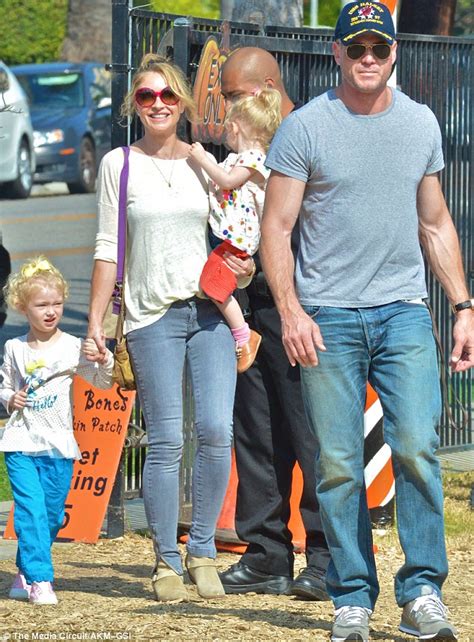Cant Get Enough Rebecca Gayheart And Eric Dane Take Their Adorable Daughters Back To The