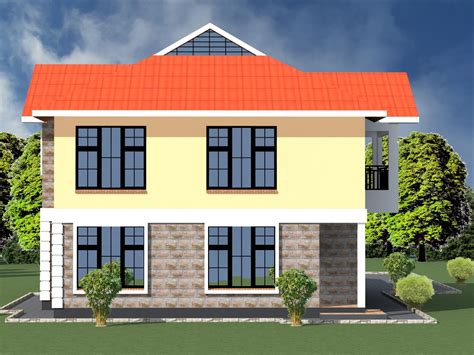 4 Bedroom Maisonette House Designs | HPD Consult