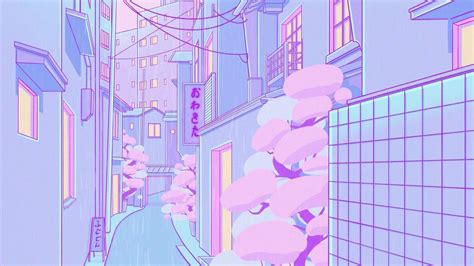 Dreaming In Tokyo Lofi Hiphop Cute Desktop Wallpaper Anime Scenery
