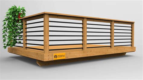 Deck Railings With Horizontal Pickets Vista Railing St Catharines
