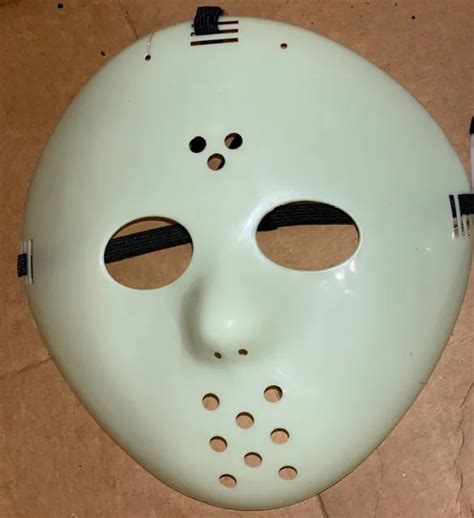 Halloween Mask Jason Hockey Mask Friday The 13th Glow In The Dark Jason