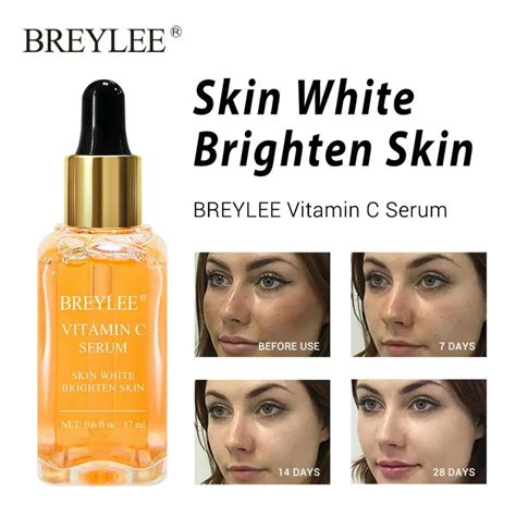 Breylee Natural Vitamin C Serum Brighten Face Skin Care Fade Dark Spots