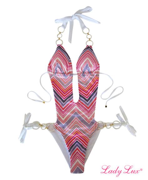 Lady Lux Swimwear Rock The Boat Monokini