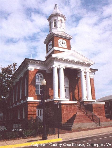 Culpeper County Courthouse Culpeper Va Nrhp 87001809 C Flickr