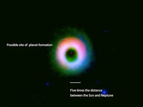Planet terluar pada tata surya ini. ALMA Temukan Cincin Raksasa Pembentuk Planet Disekitar Bintang Muda - Berita Astronomi