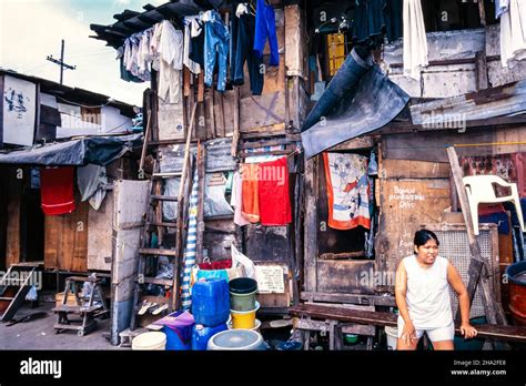 Slum Housing And Shanty Town In Tondo Central Manila Philippines Hot Sex Picture