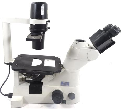 Nikon Eclipse Ts100 Inverted Phase Contrast Microscope Free Shipping