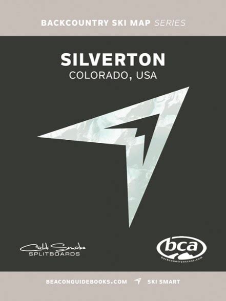 Beacon Guidebooks Backcountry Ski Map Silverton Colorado Rei Co Op