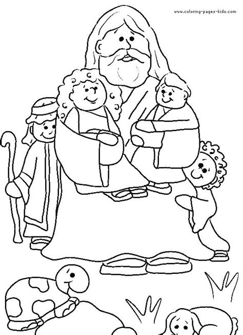 Free Printable Bible Coloring Pages For Preschoolers At Getcolorings