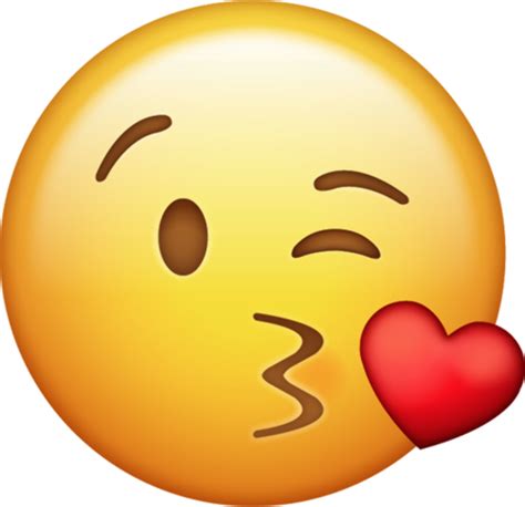 Download High Quality Emoji Clipart Kiss Transparent Png Images Art