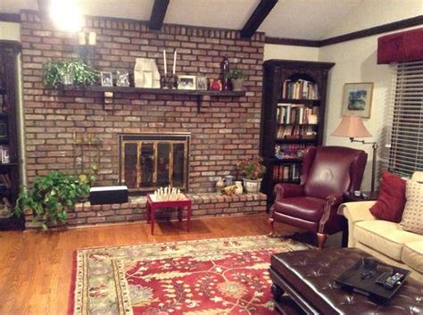 Always separate lights from darks. Please help me choose a color to paint my brick fireplace