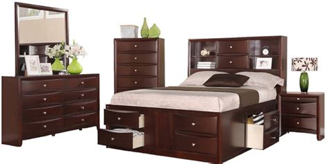 A pair of 1950s night stands designed by paul frankl for johnson furniture. 20 Darling Dark Wood Bedroom Furniture | Home Design Lover
