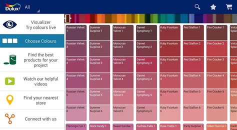 Paint Colour Chart Source Abuse Report Dulux Lentine Marine