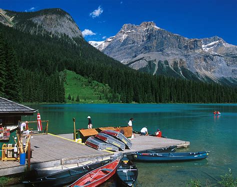 Emerald Lake Yoho National Park British Columbia Travel